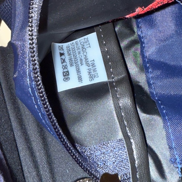 LONGCHAMP Mini Le Pliage Backpack, Navy - Picture 6 of 7